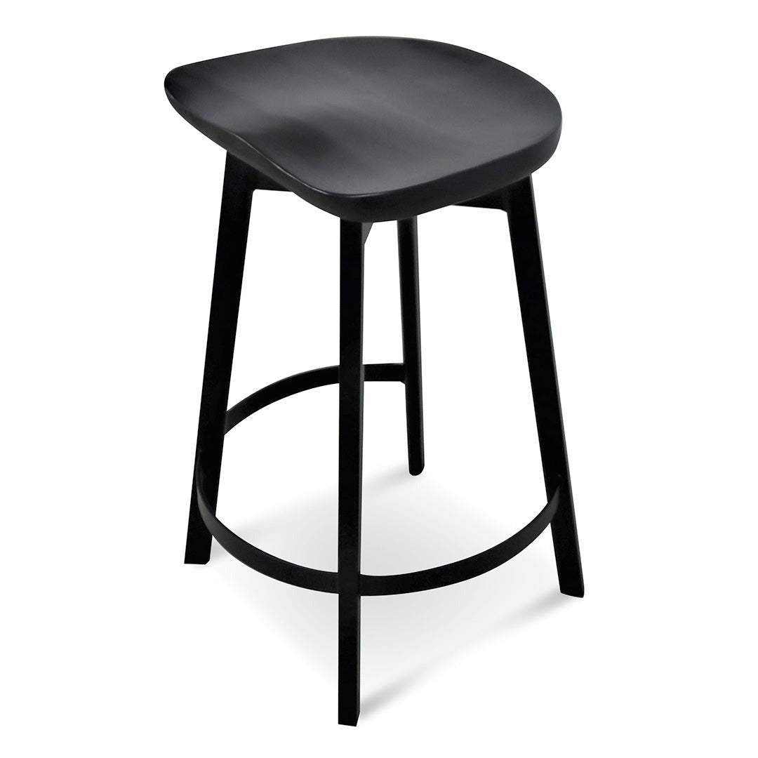 65cm Bar Stool - Black