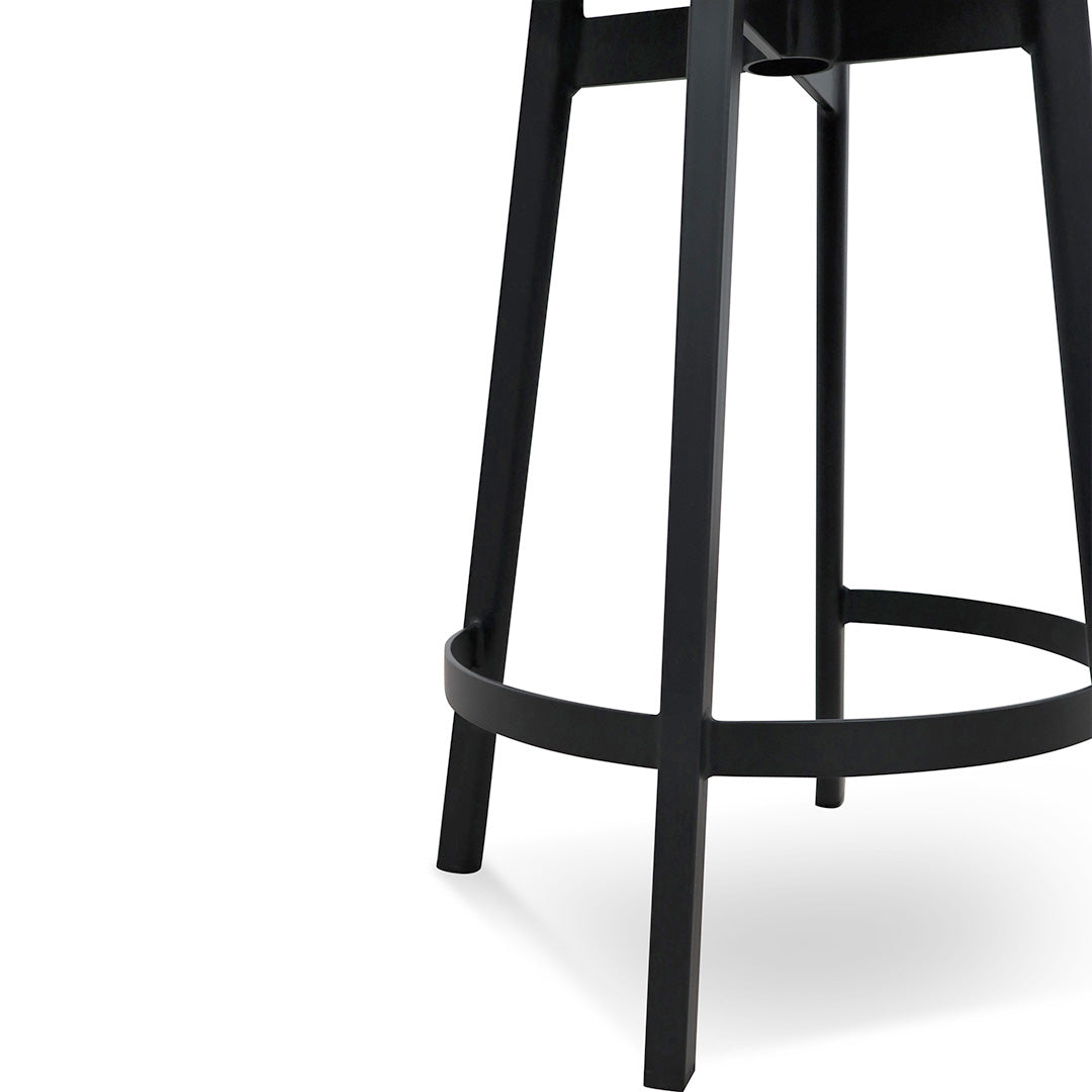 65cm Bar Stool - Black