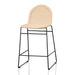 65cm Rattan Barstool - Natural Seat (Set of 2) - image 2