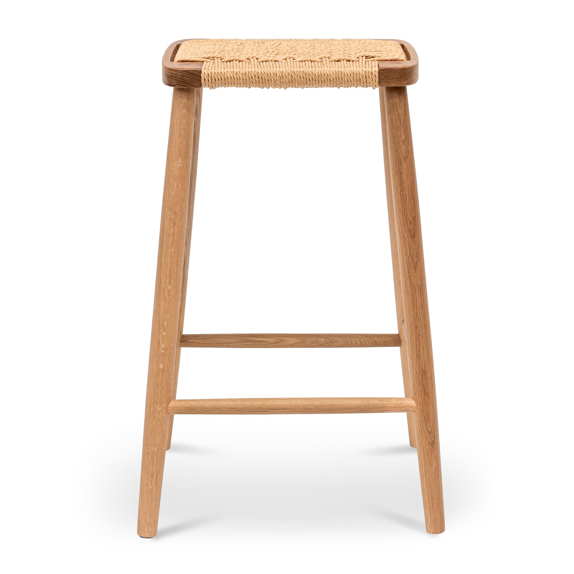 CBS8017-OW 65cm Rattan Bar Stool - Natural