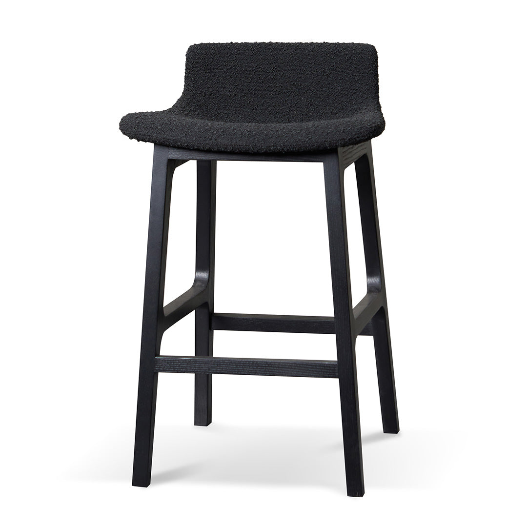 Harris 65cm Bar Stool - Full Black