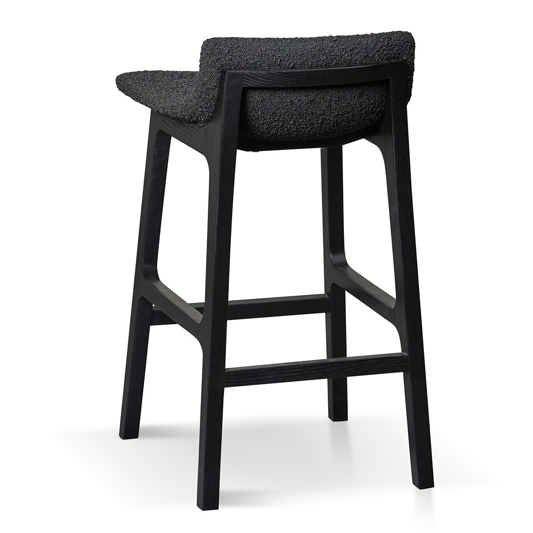 Harris 65cm Bar Stool - Full Black