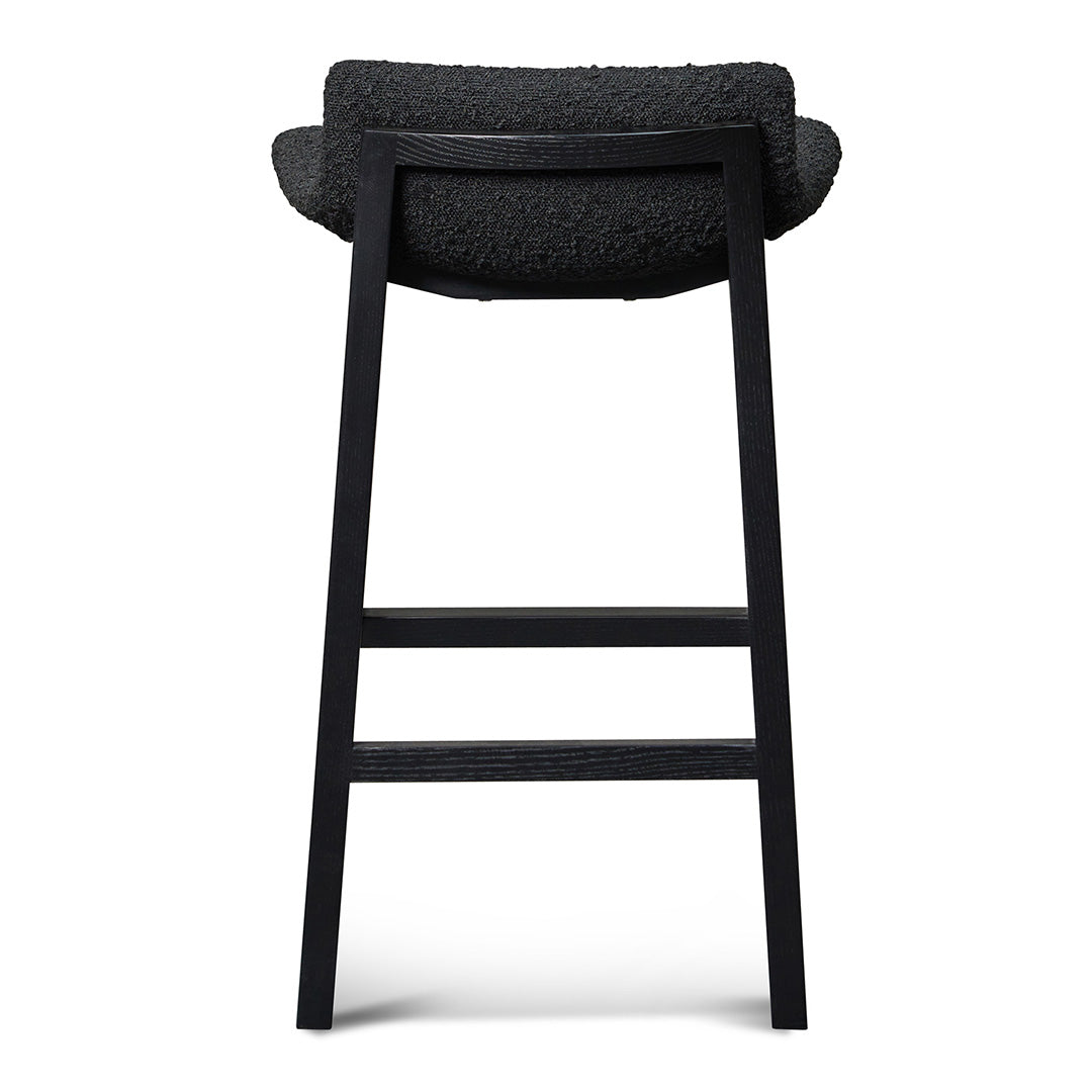 Harris 65cm Bar Stool - Full Black