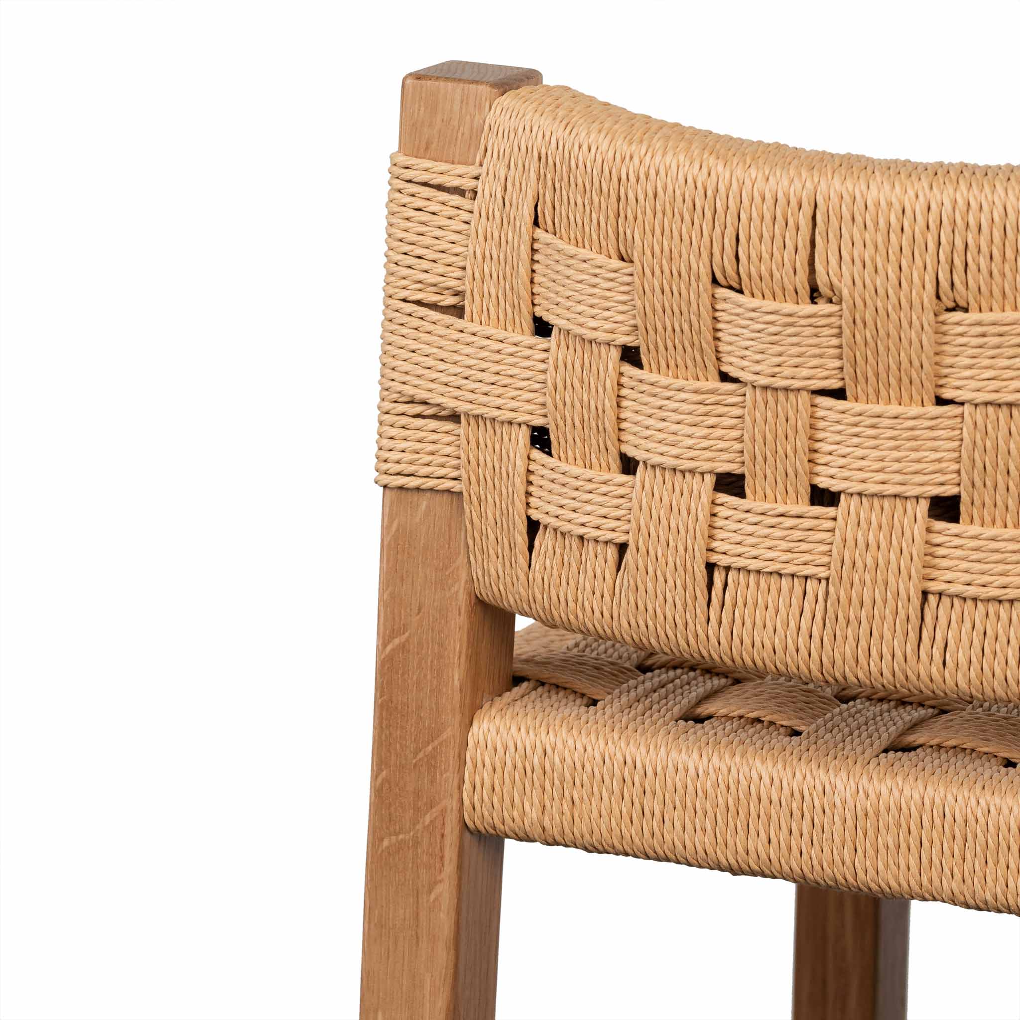 Rattan Bar Stool - Natural