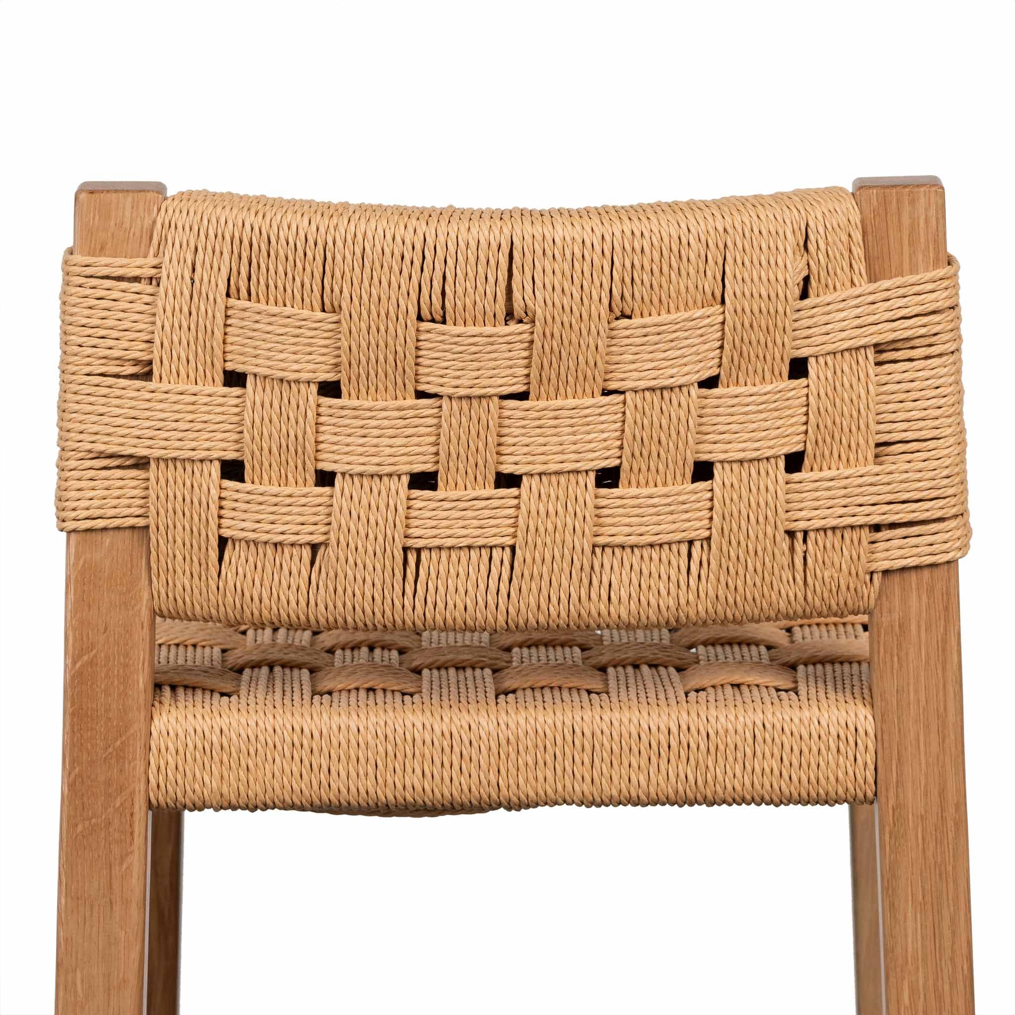 Rattan Bar Stool - Natural