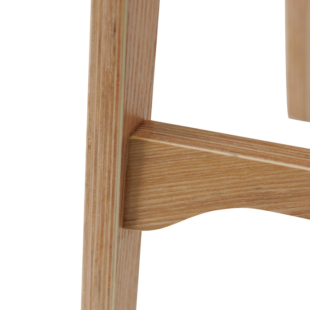 65cm Bar Stool - Natural