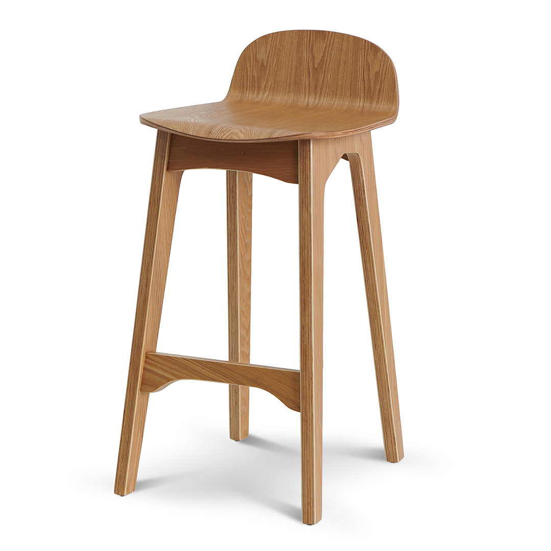 65cm Bar Stool - Natural