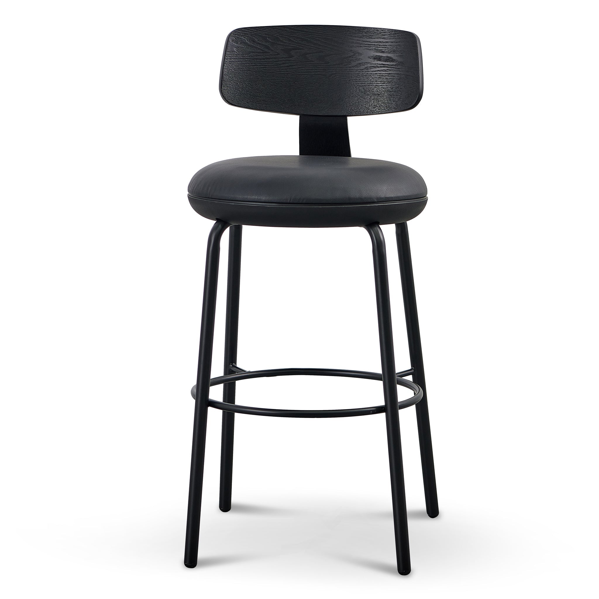 Bar Stool - Full Black