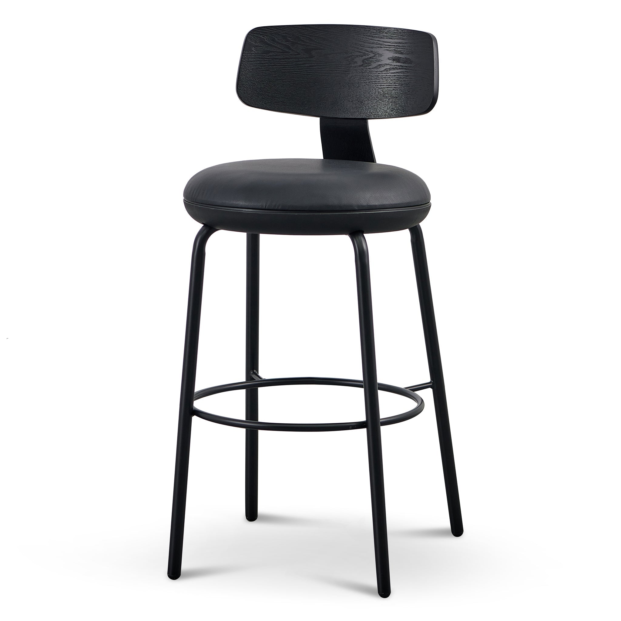 Bar Stool - Full Black