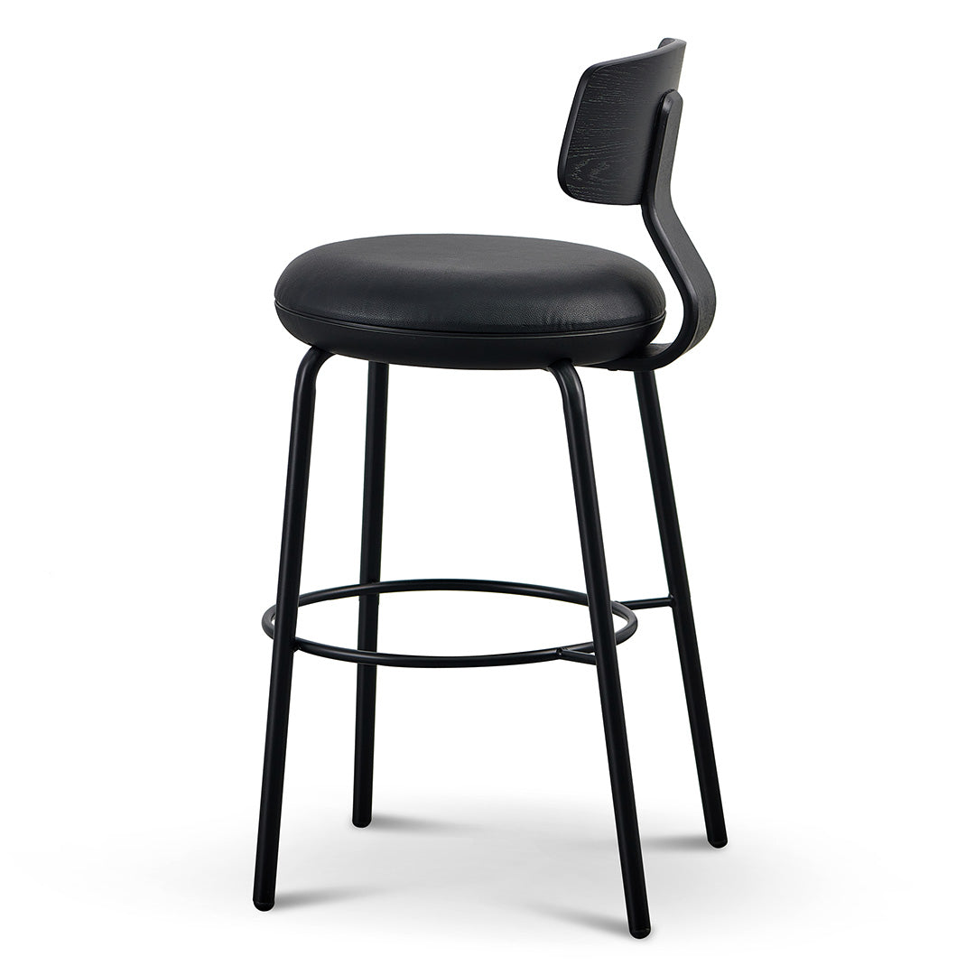 Bar Stool - Full Black