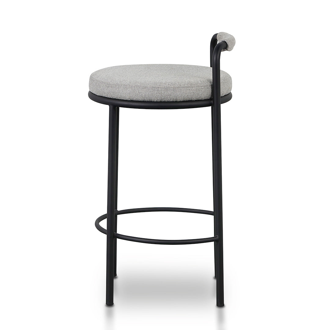 Set of 2 - Karimi 65cm Bar Stool - Coastal Light Grey