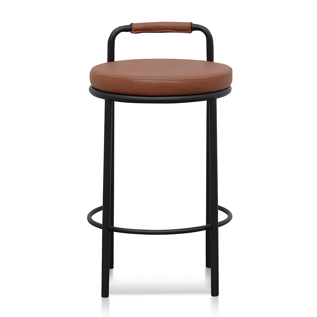 Set of 2 - Karimi 65cm Bar Stool - Brown