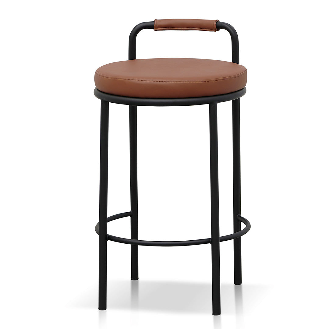 Set of 2 - Karimi 65cm Bar Stool - Brown