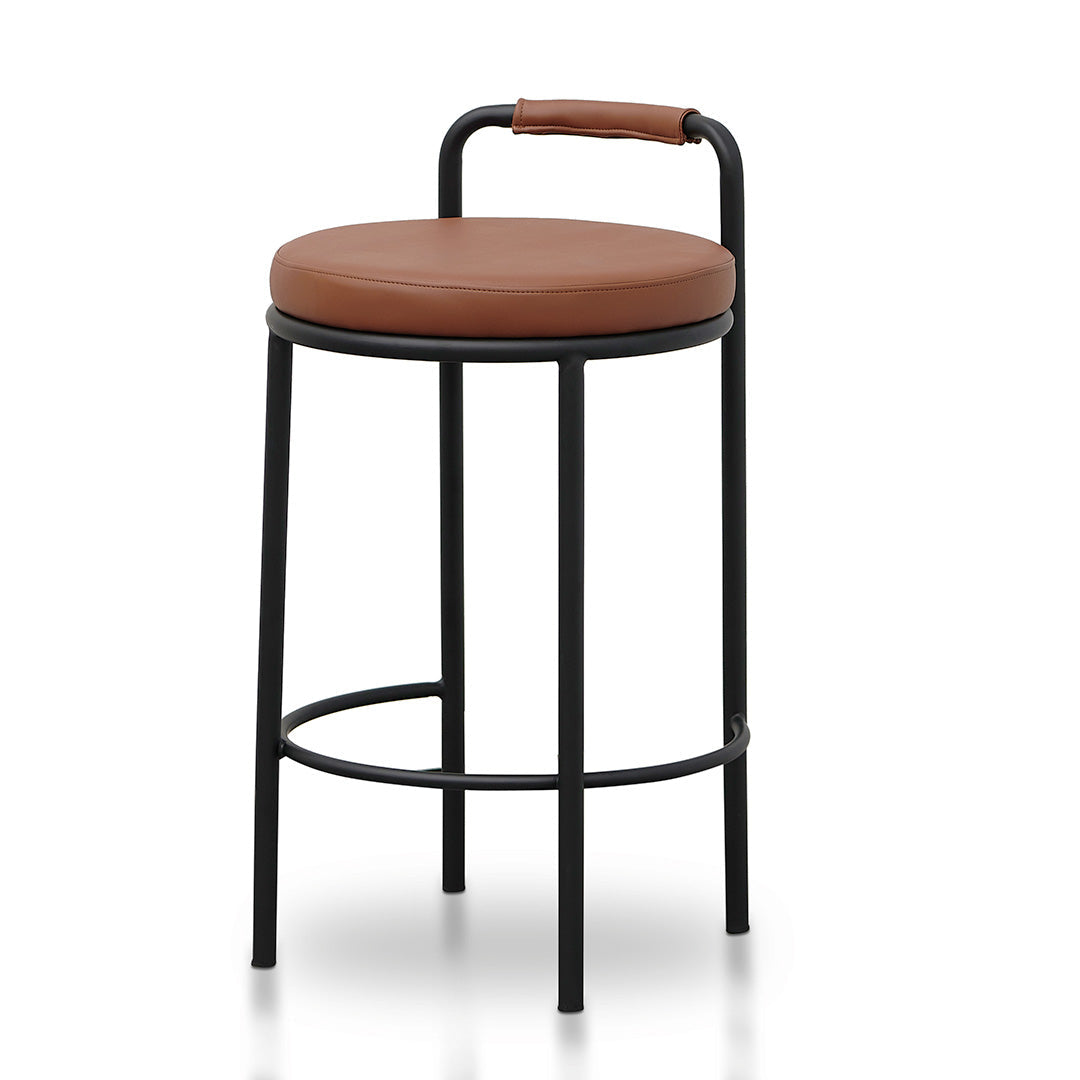 65cm Bar Stool - Brown (Set of 2)