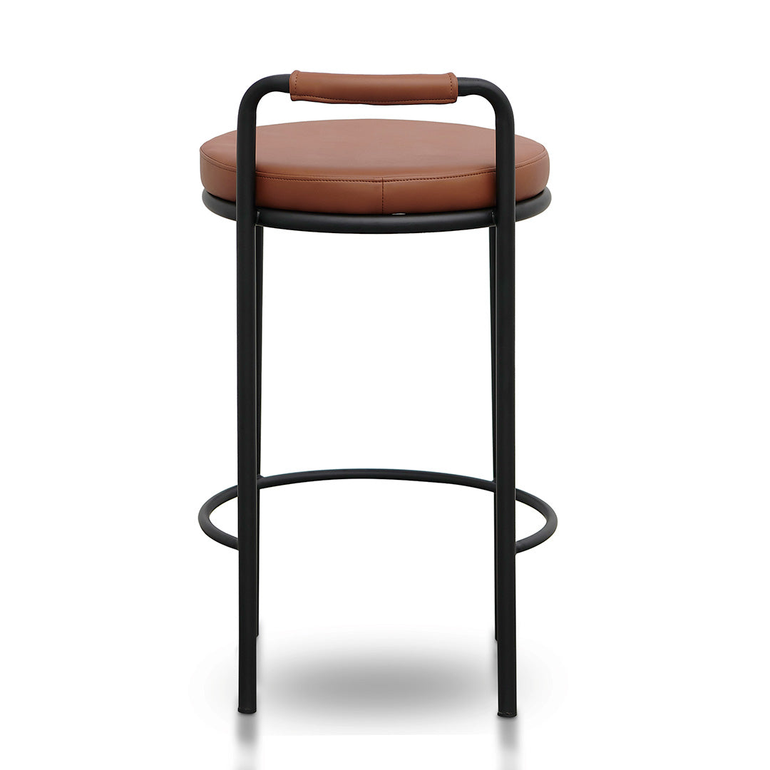 Set of 2 - Karimi 65cm Bar Stool - Brown