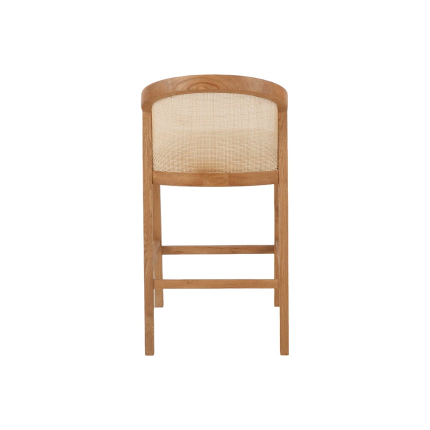 Ran Fabric Barstool - Dawn Beige