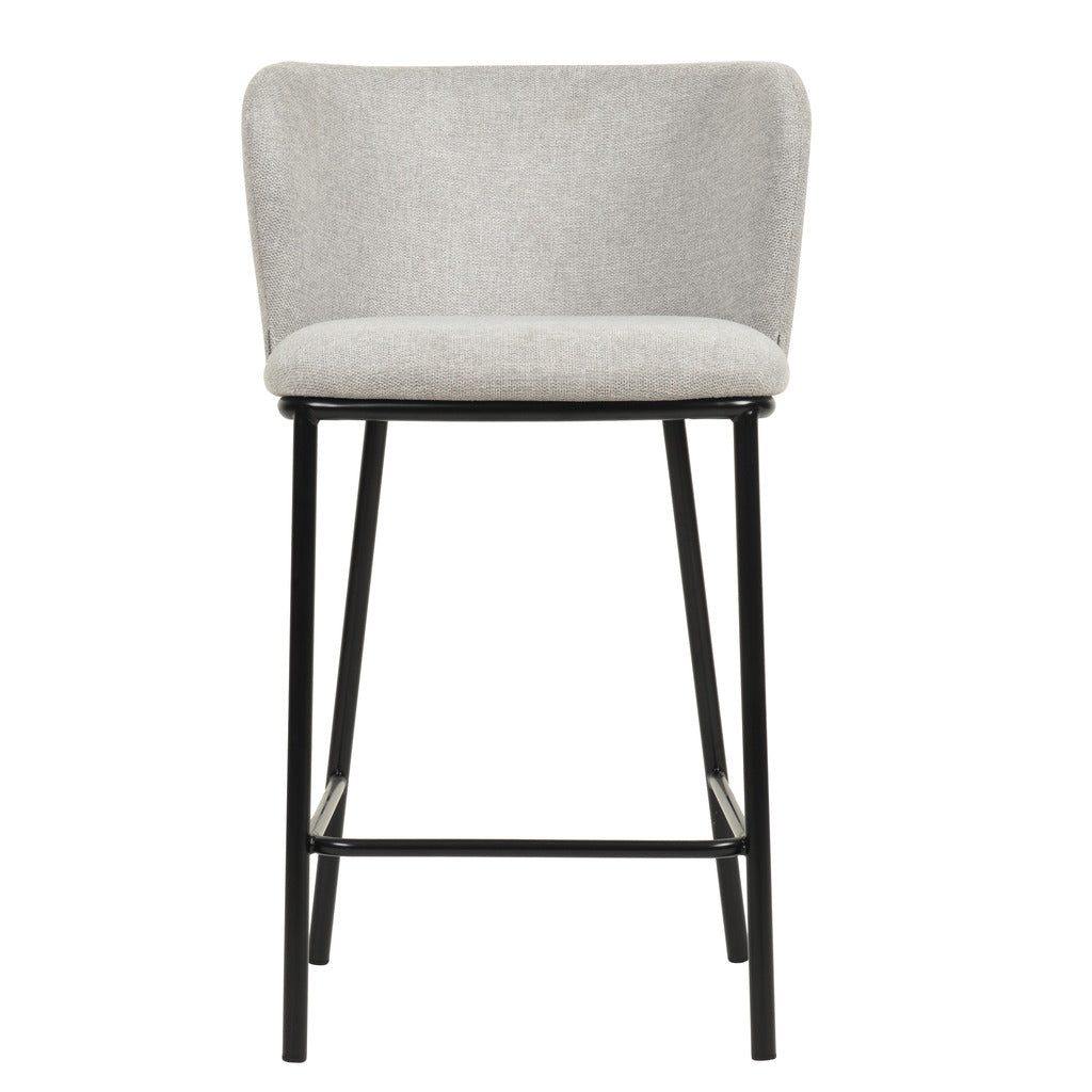 FHx2 65cm Bar Stool - Coastal Light Grey (Set of 2)