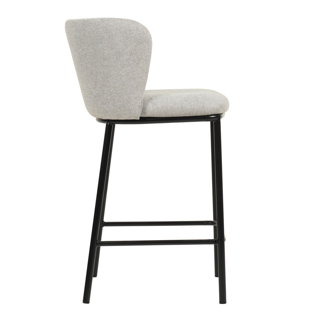 FHx2 65cm Bar Stool - Coastal Light Grey (Set of 2)