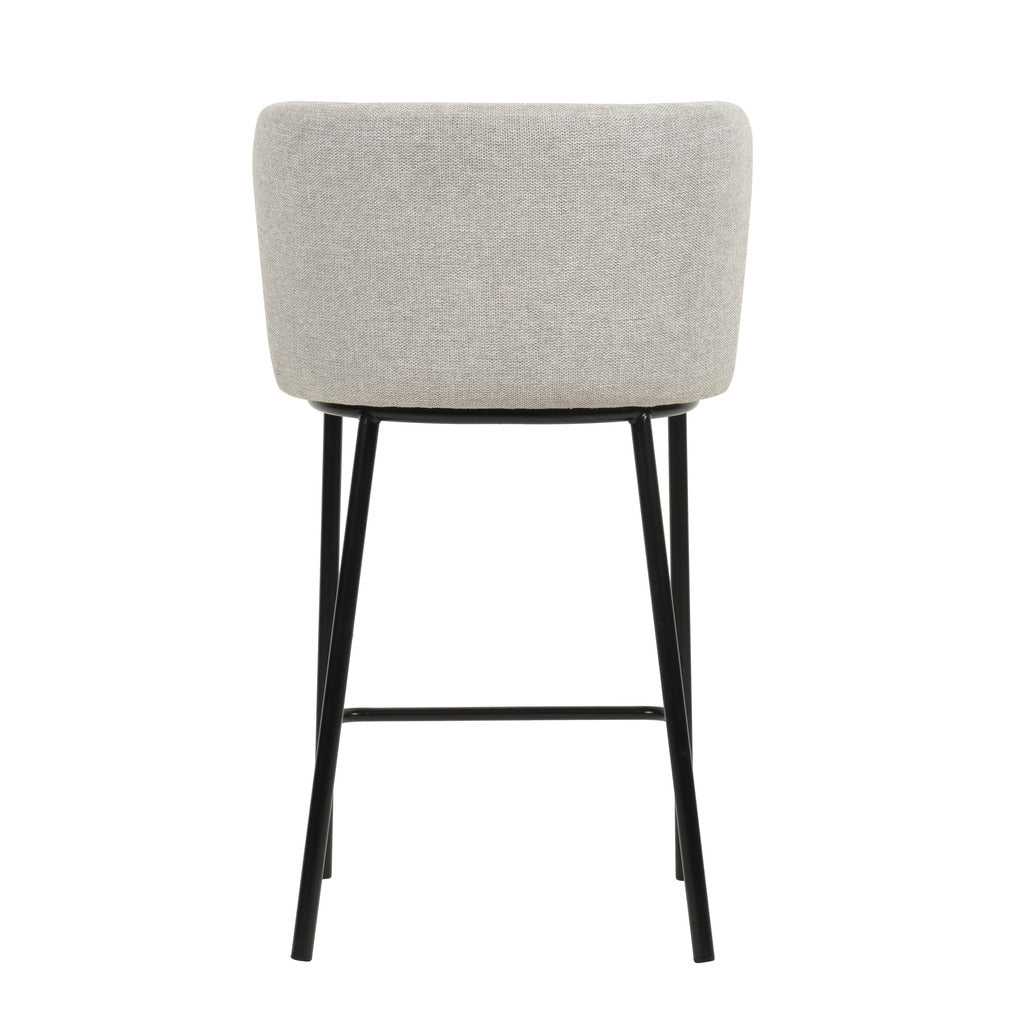 FHx2 65cm Bar Stool - Coastal Light Grey (Set of 2)