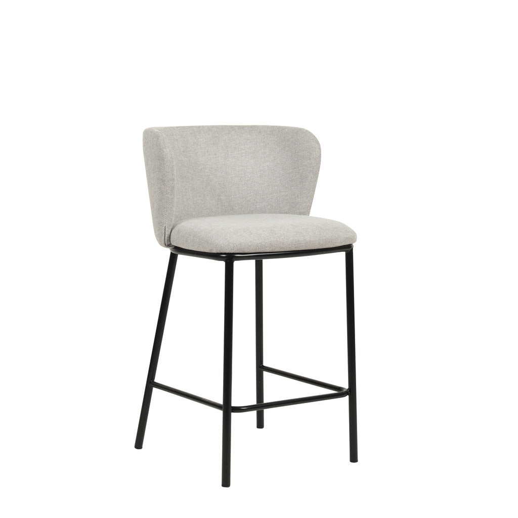 FHx2 65cm Bar Stool - Coastal Light Grey (Set of 2)