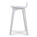 65cm Bar Stool - Full White - image 3