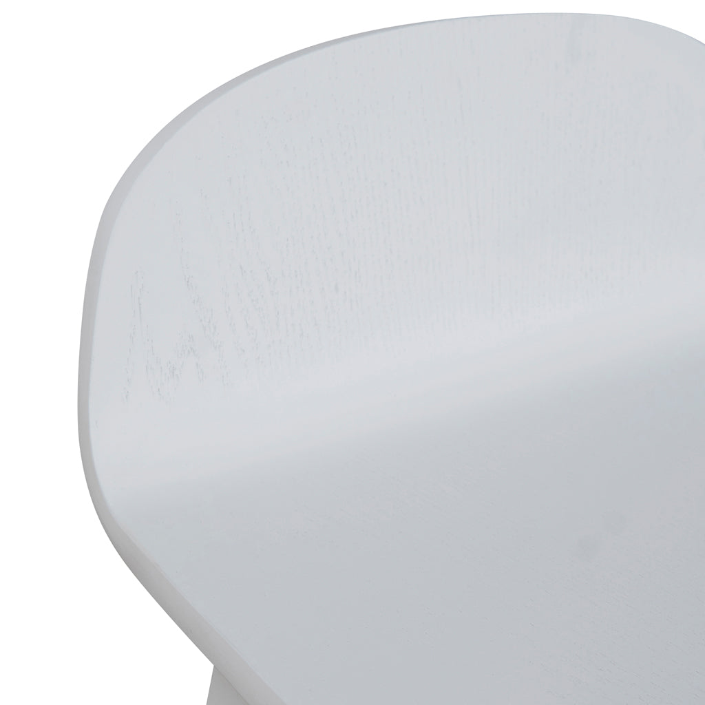 65cm Bar Stool - Full White - image 8
