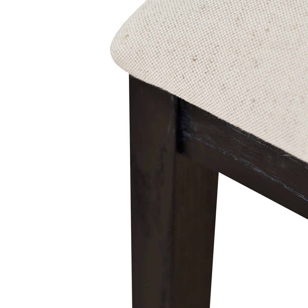 Black Elm Barstool - Dawn Beige - image 7
