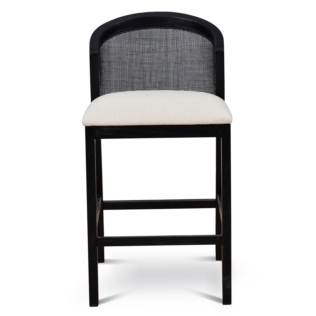 Black Elm Barstool - Dawn Beige - image 2