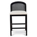 Showcasing Ridono Black Elm Barstool - Dawn Beige BS10565-LJ Bar Stool by Calibre Furniturs