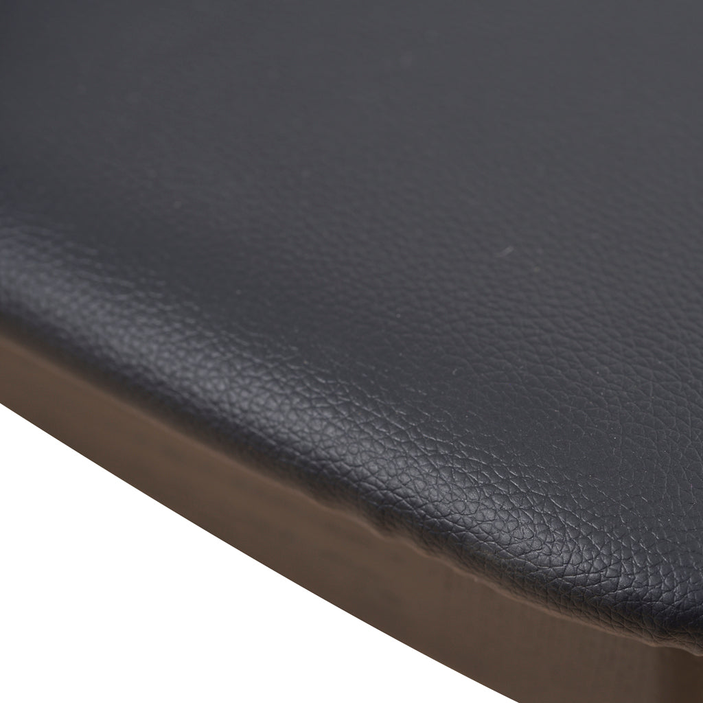 Set of 2 - Caspar 65cm Bar Stool - Full Black