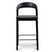 65cm Bar Stool - Full Black (Set of 2) - image 3