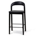 65cm Bar Stool - Full Black (Set of 2) - image 5