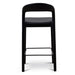 65cm Bar Stool - Full Black (Set of 2) - image 8