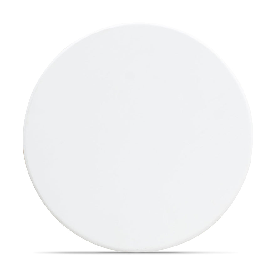 65cm Timber Seat Bar Stool - White (Set of 2)