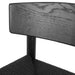 65cm Bar Stool - Full Black with Back Rest - image 8