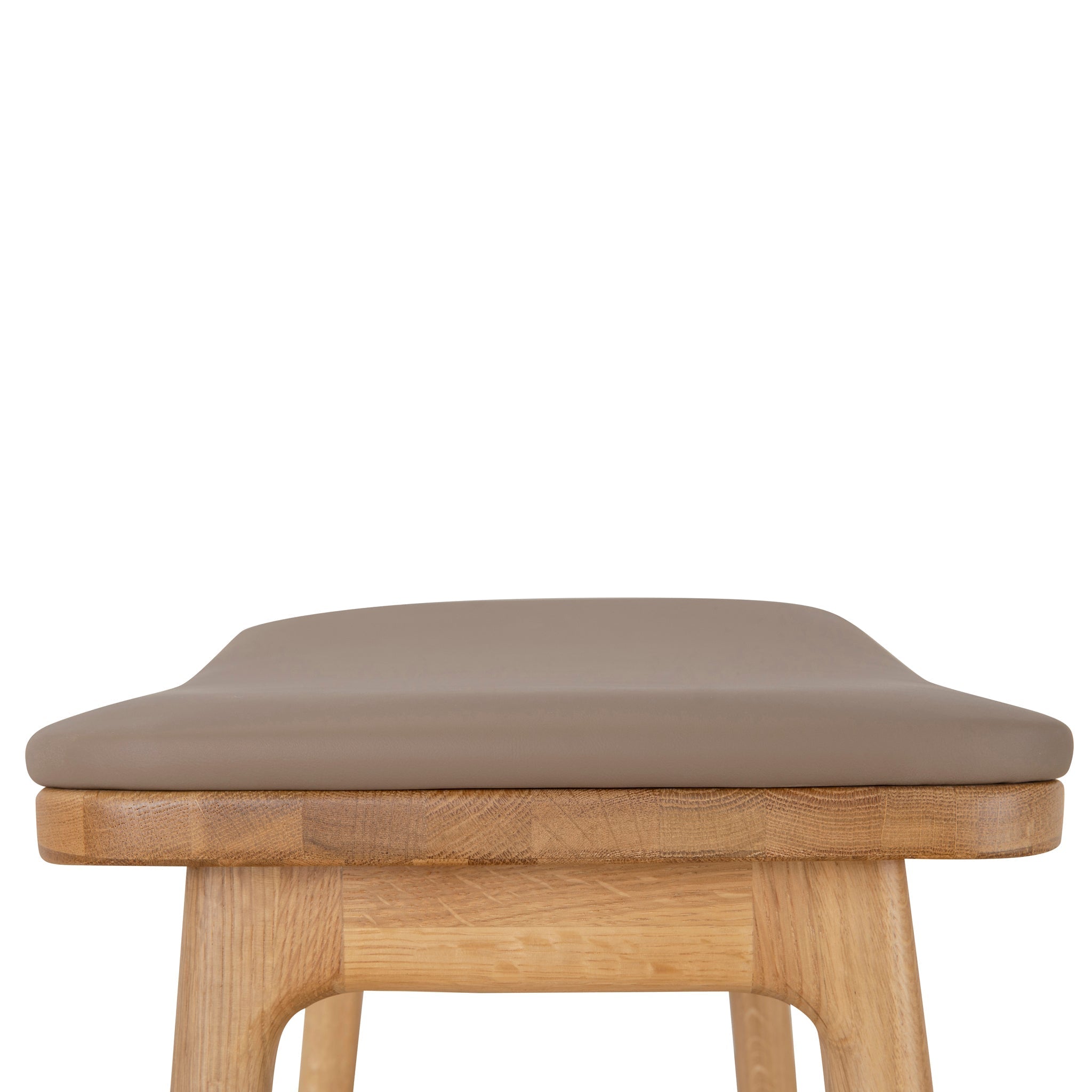 67cm Natural Bar Stool - Mocha Brown - image 7