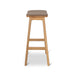 67cm Natural Bar Stool - Mocha Brown - image 3