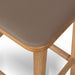 67cm Natural Bar Stool - Mocha Brown - image 6