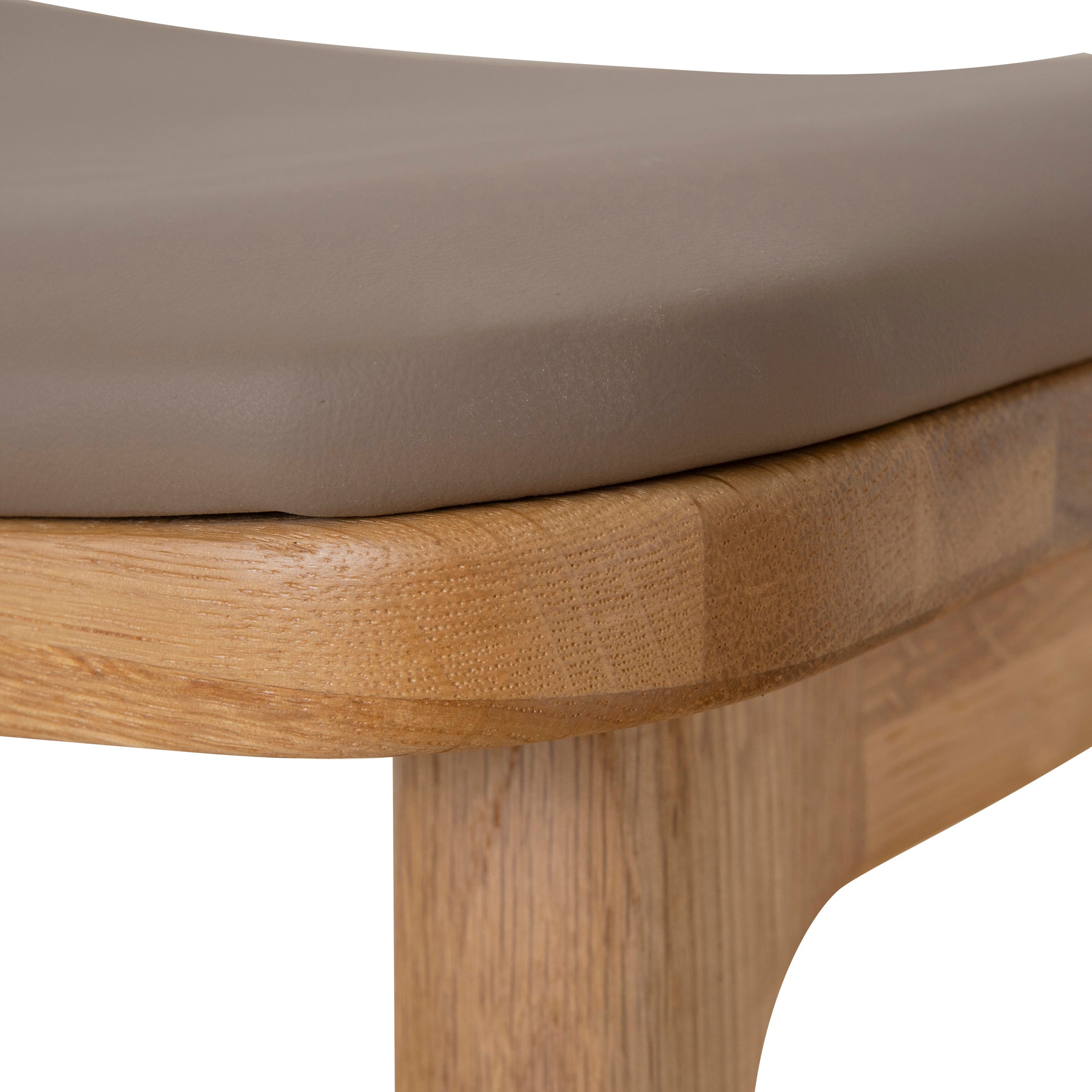 67cm Natural Bar Stool - Mocha Brown - image 9