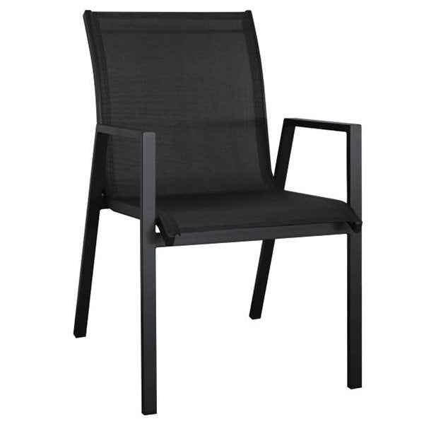 Paloma Outdoor Dining Chair - Charcoal