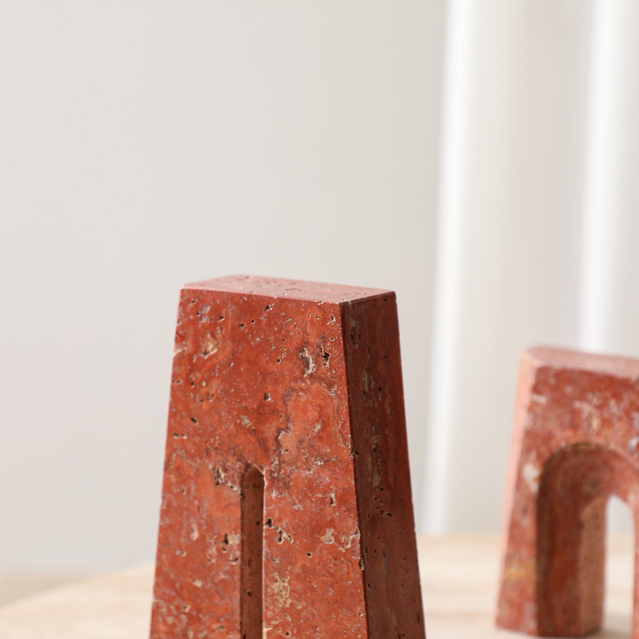 Arch Tall Marble Sclupture - Red - image 2