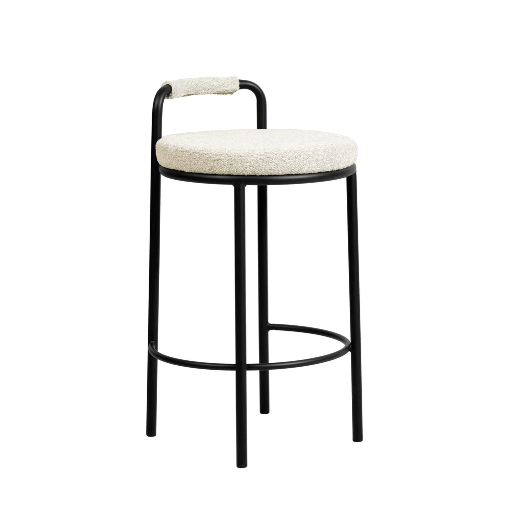 FHx2 65cm Bar Stool - Clay Grey (Set of 2)