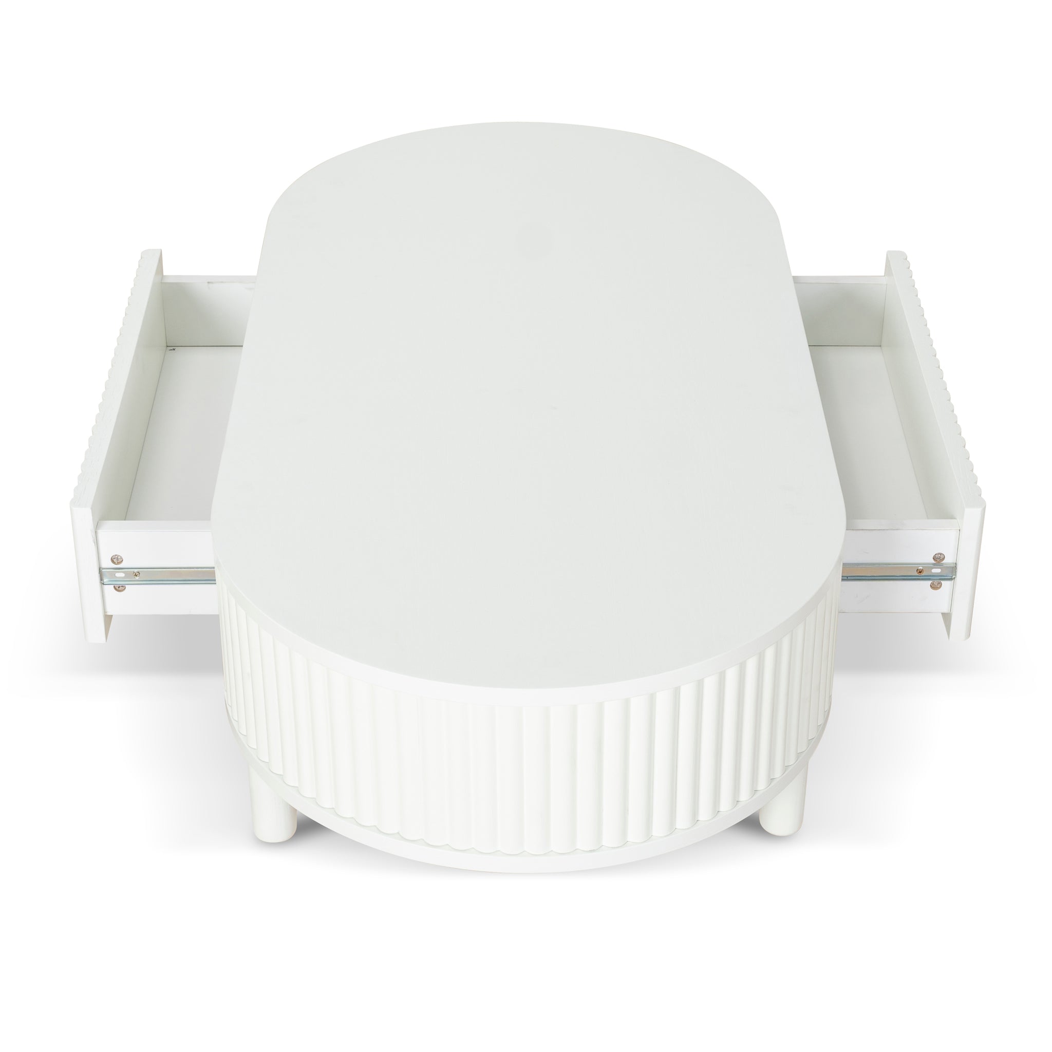 1.2m Coffee Table - Warm White