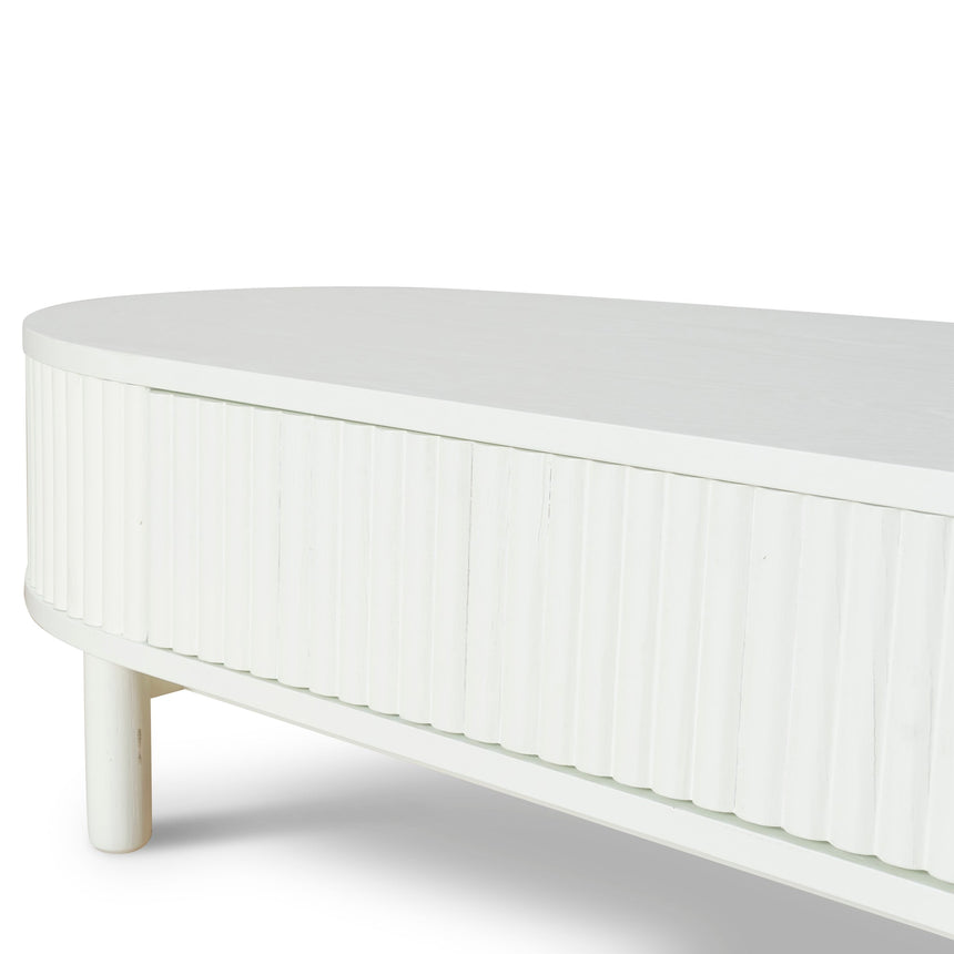 1.2m Coffee Table - Warm White