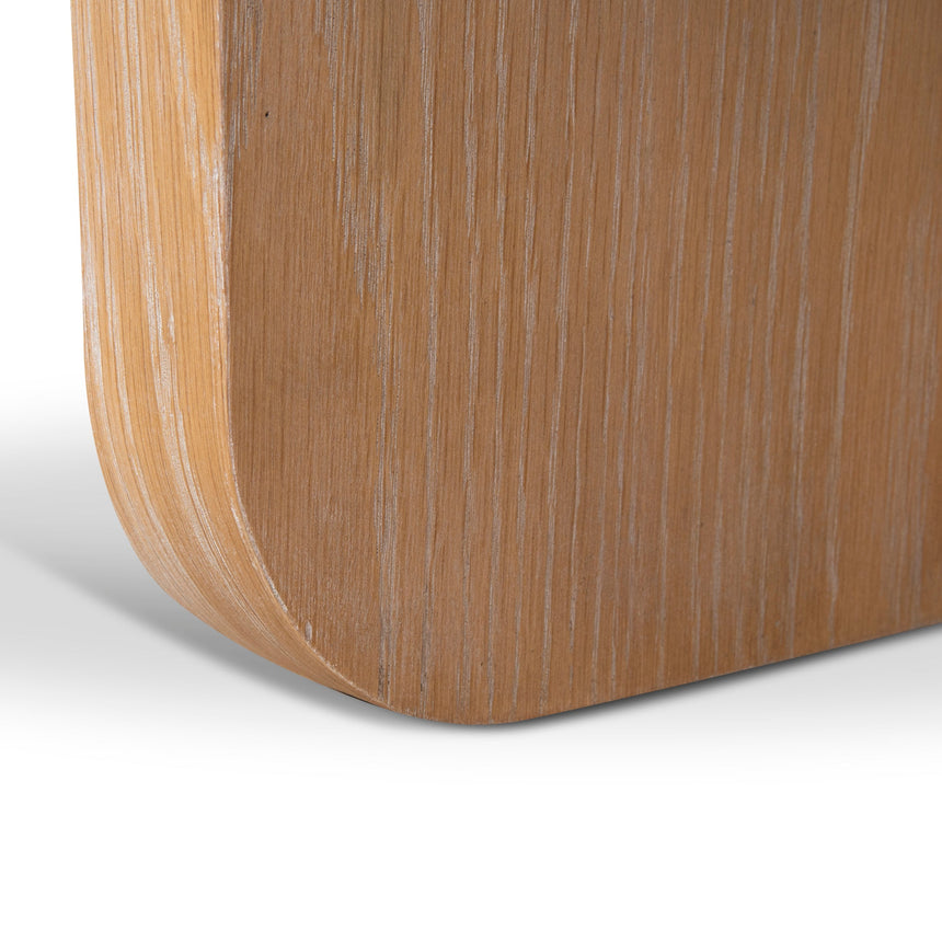 Kora 1.2m Oval Travertine Coffee Table - Natural