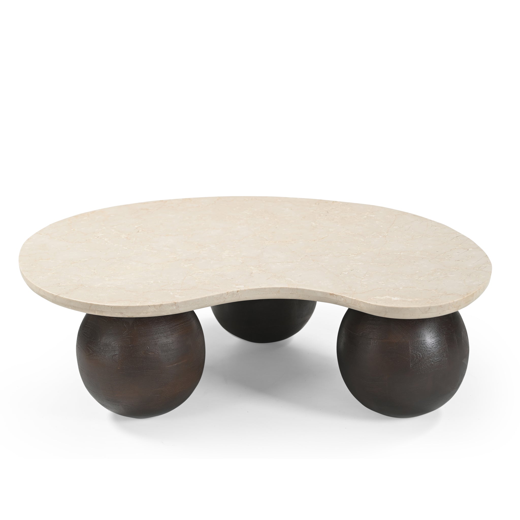 CCF10210-RB 1.04m Marble Coffee Table - Walnut