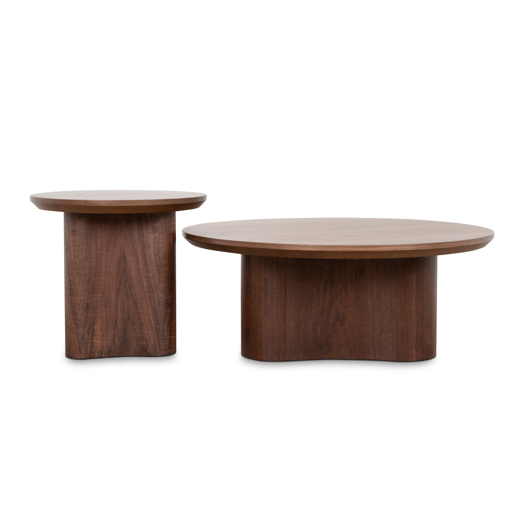 Nested Coffee Table - Light Walnut