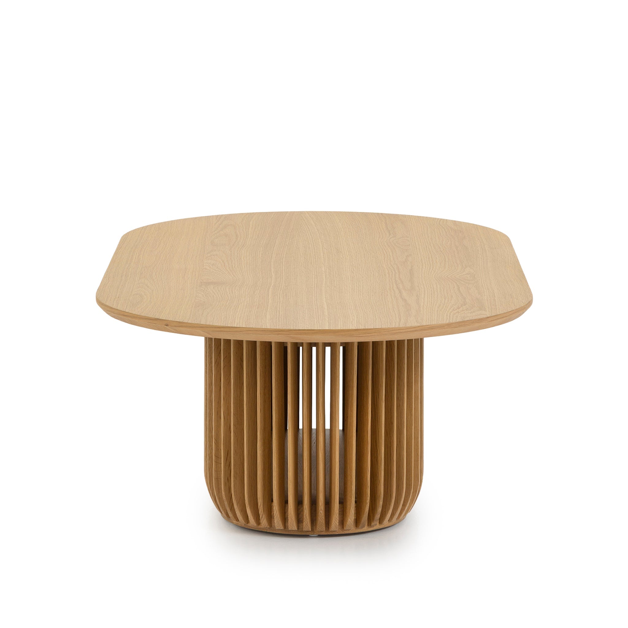 1.3m Oval Coffee Table - Natural - image 3