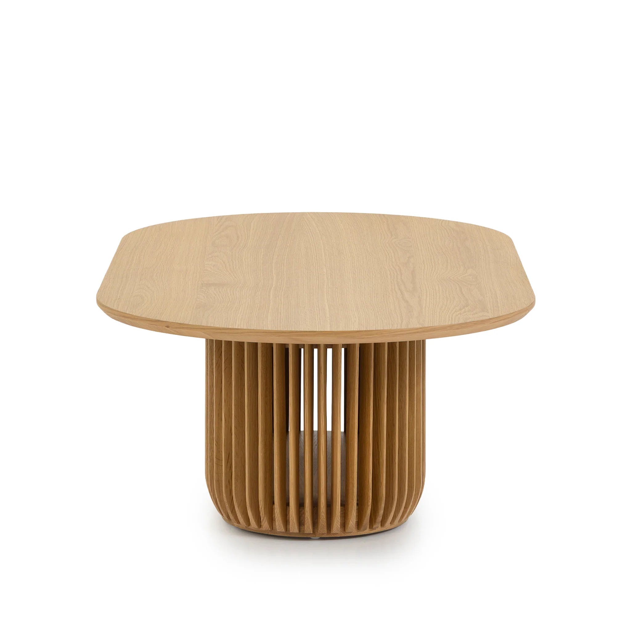 Showcasing Bareluna 1.3m Oval Coffee Table - Natural CF10676-CU Coffee Table by Calibre Furniturs