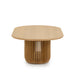 1.3m Oval Coffee Table - Natural - image 3